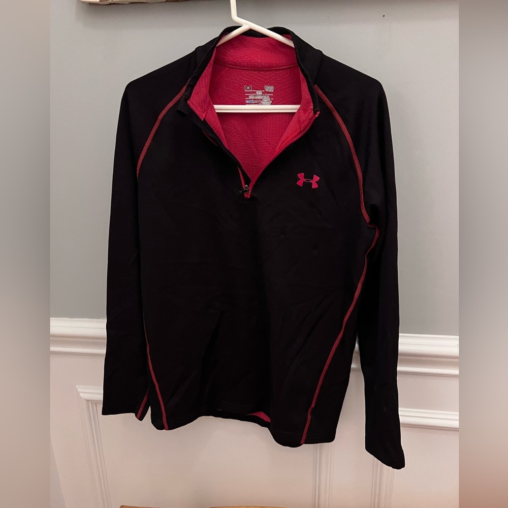Under Armour Men’s Quarter Zip Black Size L